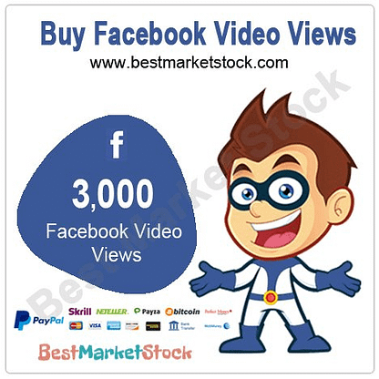 3000 Facebook Video Views