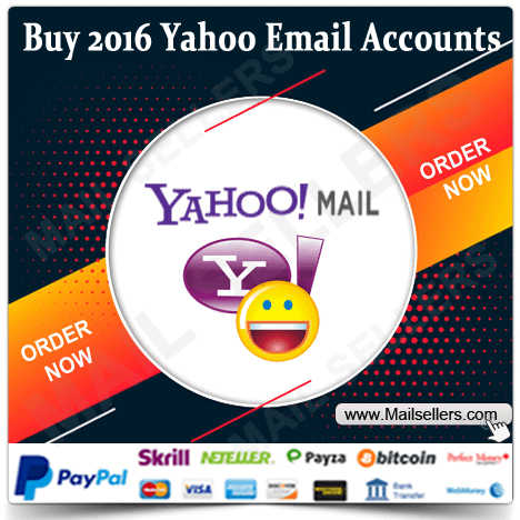 Buy 2016 Yahoo Email Accounts