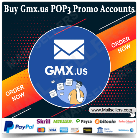 Buy Gmx us POP3 Promo Accounts