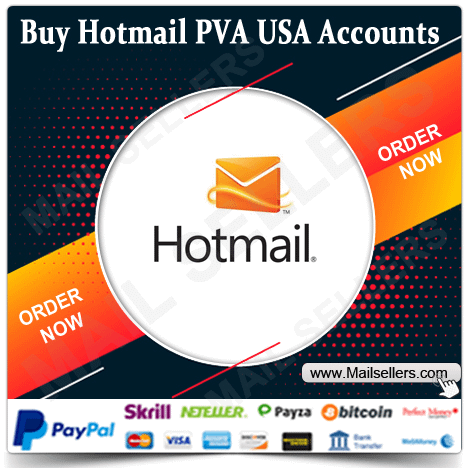 Buy Hotmail PVA USA Accounts