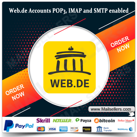 Web de Accounts POP3 IMAP and SMTP enabled