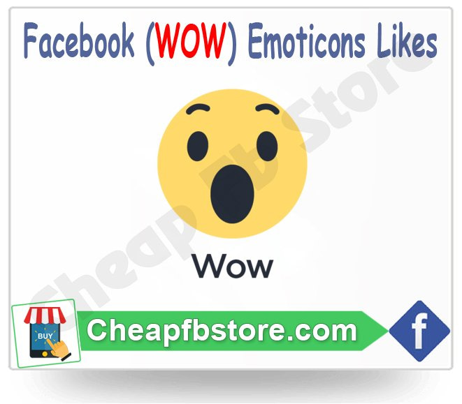 Buy wow Facebook Emoticons Post Likes