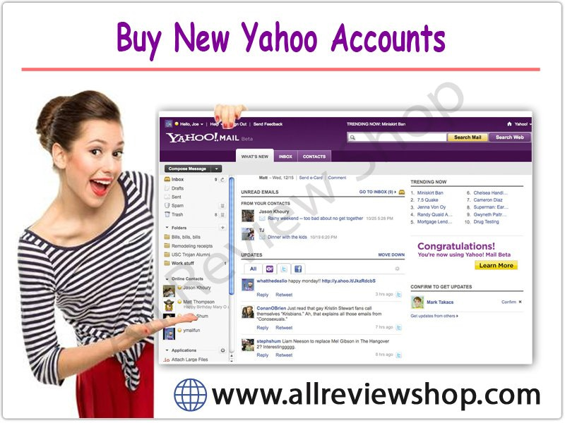 Buy New Yahoo Accounts